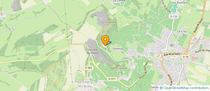 localisation de l'entreprise EVOLUTYS  SAINTE-HELENE