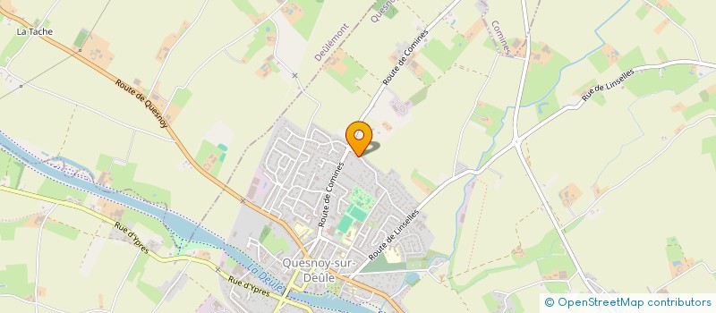 localisation de l'entreprise EVOLVABILITY à QUESNOY-SUR-DEULE