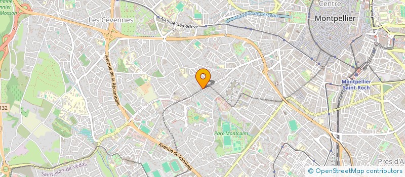 localisation de l'entreprise EVOLVE à MONTPELLIER
