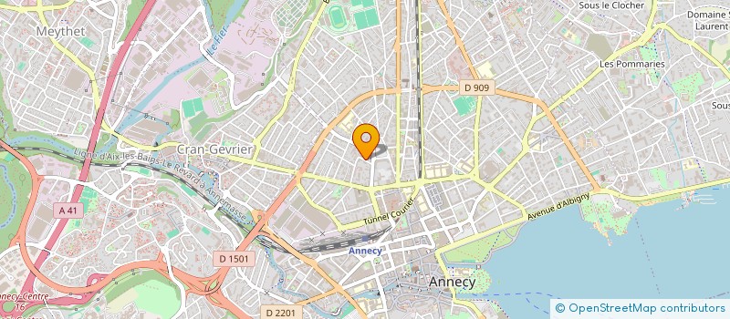 localisation de l'entreprise EVOLVE  ANNECY