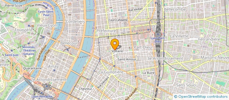 localisation de l'entreprise EVOLVE CLOUD CONSULTING  LYON