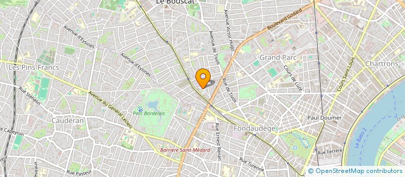 localisation de l'entreprise EVOLVERS  LE BOUSCAT