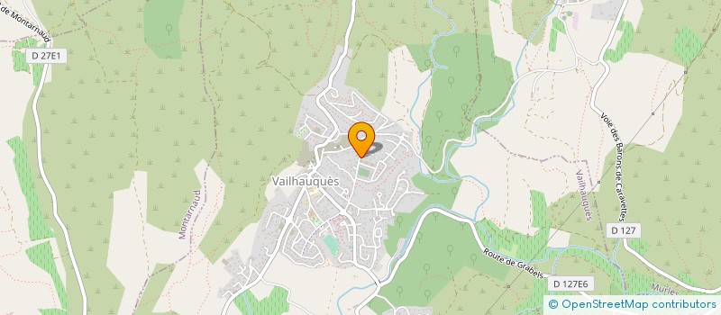 localisation de l'entreprise EVOLVIA  VAILHAUQUES