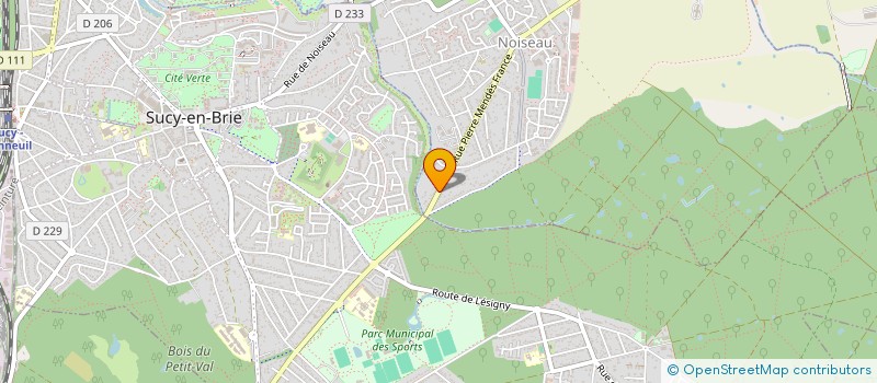 localisation de l'entreprise EVOLVING  NOISEAU