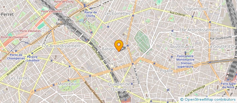 localisation de l'entreprise EVOLYS  PARIS