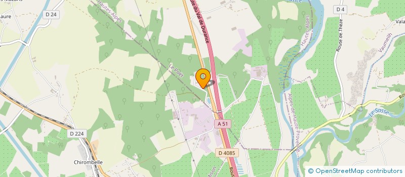 localisation de l'entreprise EVONNI  LE POET