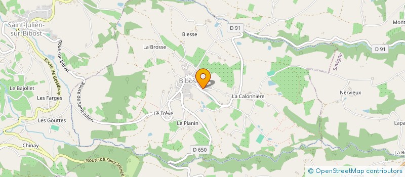 localisation de l'entreprise EVORACE  BESSENAY