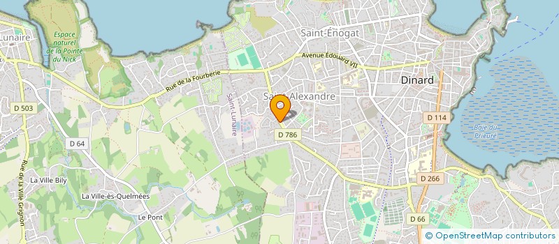 localisation de l'entreprise EVORIDE  DINARD