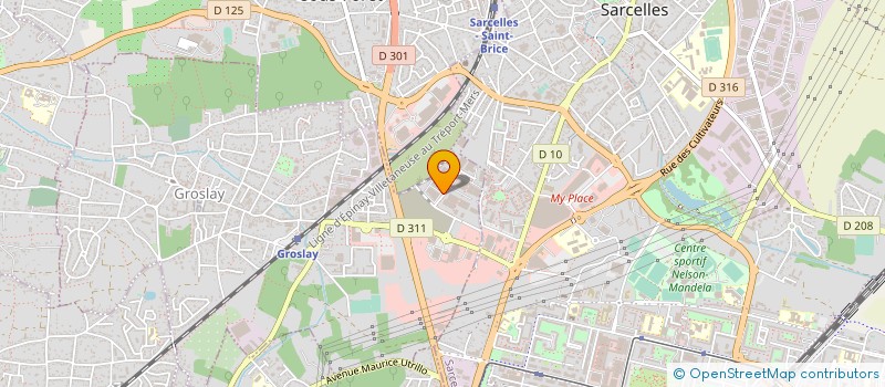 localisation de l'entreprise EVOSHION à GROSLAY