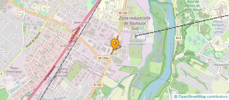 localisation de l'entreprise EVOTEC (FRANCE) SAS à TOULOUSE