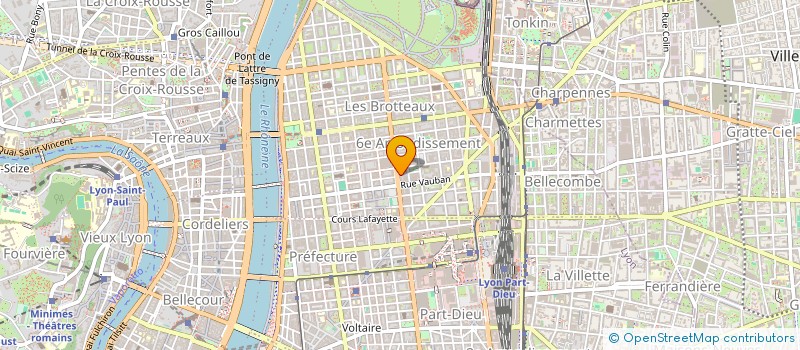 localisation de l'entreprise EVOWATT à LYON