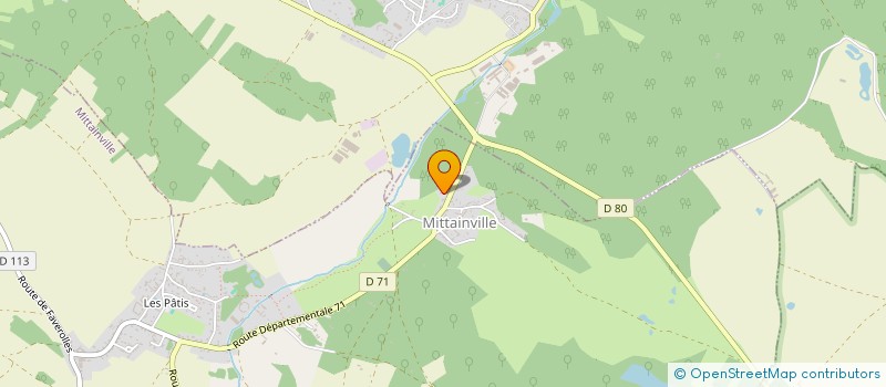 localisation de l'entreprise EVR 78  MITTAINVILLE