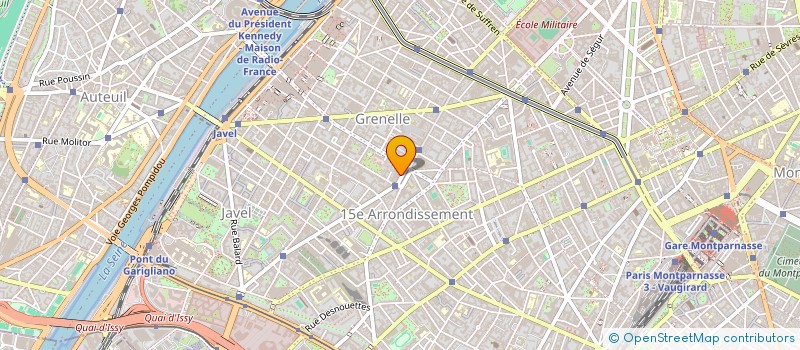 localisation de l'entreprise EVR PARIS  PARIS