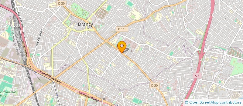 localisation de l'entreprise EVR SERVICES à DRANCY