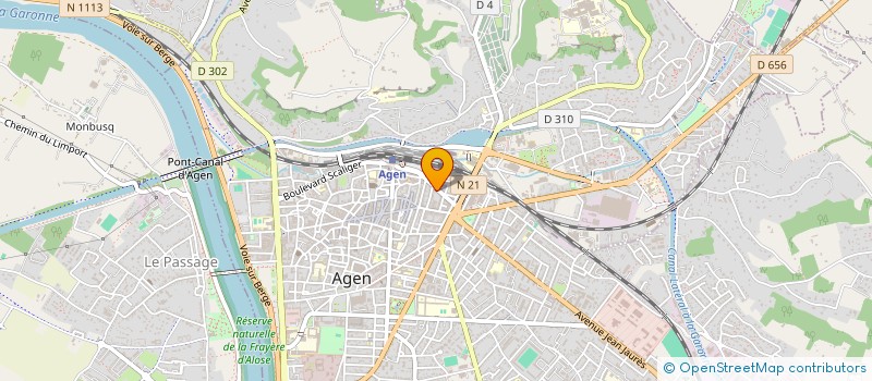 localisation de l'entreprise EVRARD AUTOMASTISMES  AGEN