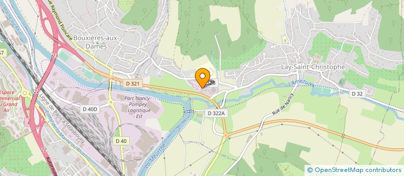 localisation de l'entreprise EVRARD GENERALE MEDICALE à LAY-SAINT-CHRISTOPHE