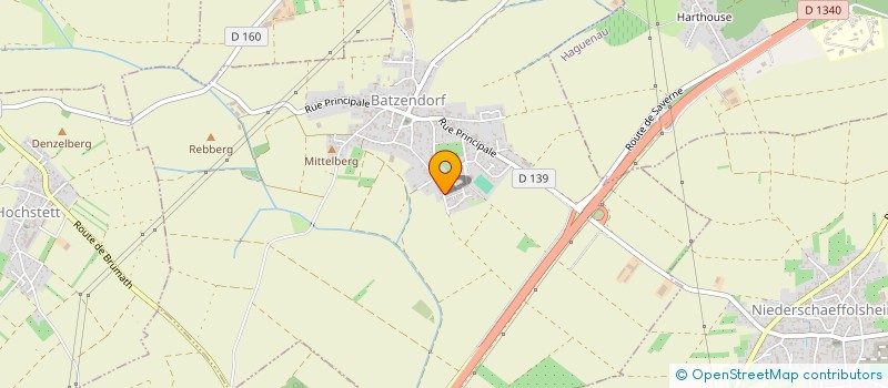 localisation de l'entreprise EVRARD99  BATZENDORF