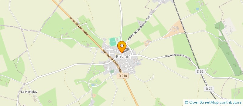 localisation de l'entreprise EVRCOM  GONNEVILLE-LA-MALLET