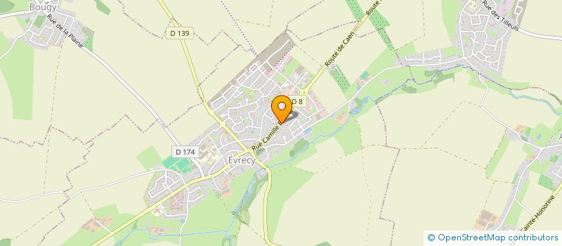 localisation de l'entreprise EVRECY KINES  EVRECY