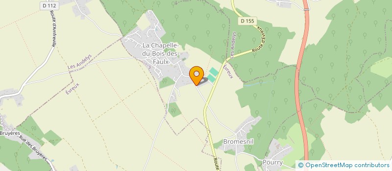 localisation de l'entreprise EVREUX AIR MODEL (E.A.M)  LA CHAPELLE-DU-BOIS-DES-FAULX