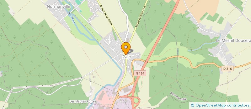 localisation de l'entreprise EVREUX BASEBALL CLUB  LE BOULAY-MORIN