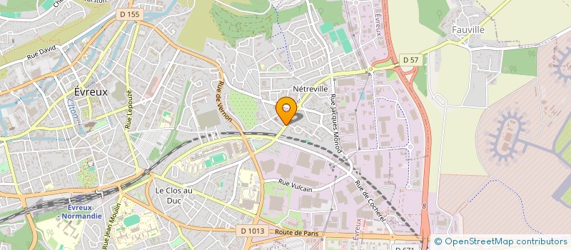 localisation de l'entreprise EVREUX BATTERIES à EVREUX