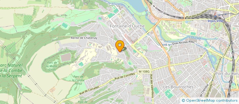localisation de l'entreprise EVROFLAG à DIJON