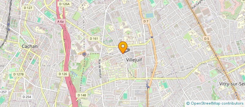 localisation de l'entreprise EVROP'EN à VILLEJUIF