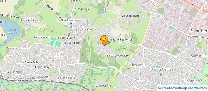 localisation de l'entreprise EVRY INVEST  SAINT-HERBLAIN