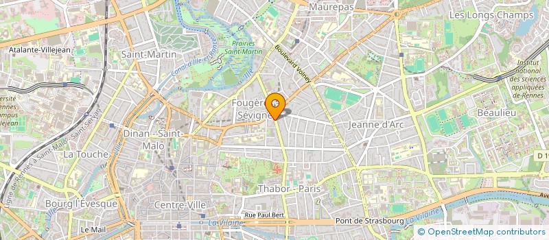 localisation de l'entreprise EVRY PIERRE  RENNES