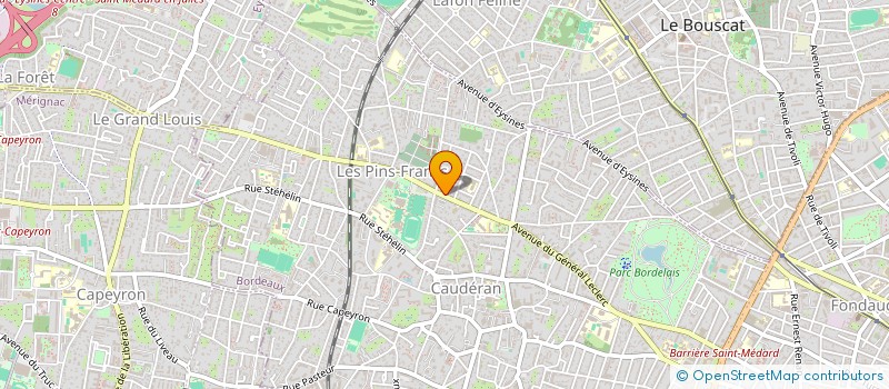 localisation de l'entreprise EVRY ROUTE DE VERSAILLES à BORDEAUX