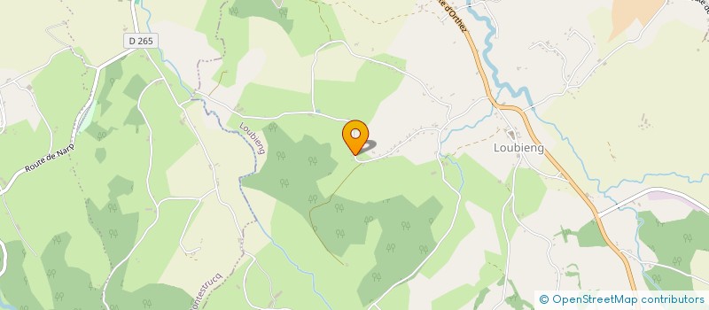 localisation de l'entreprise EVS  ECOVENTES&SERVICES  LOUBIENG