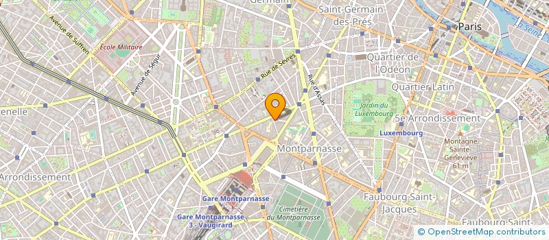 localisation de l'entreprise EVSA STUDIO  PARIS