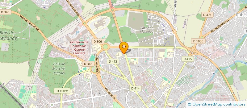 localisation de l'entreprise EVSK SECURITE INCENDIE à MELUN