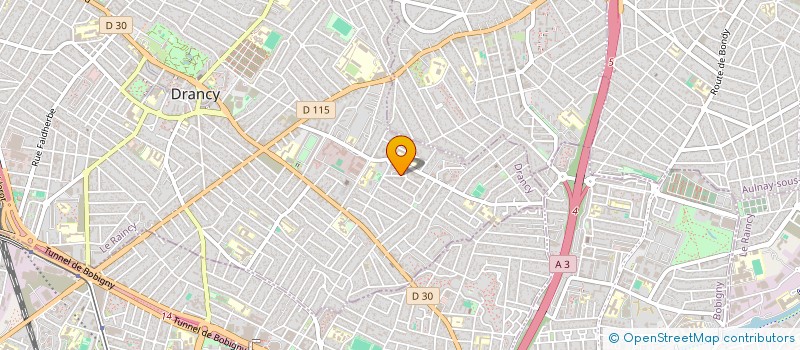 localisation de l'entreprise EVTCITY à DRANCY