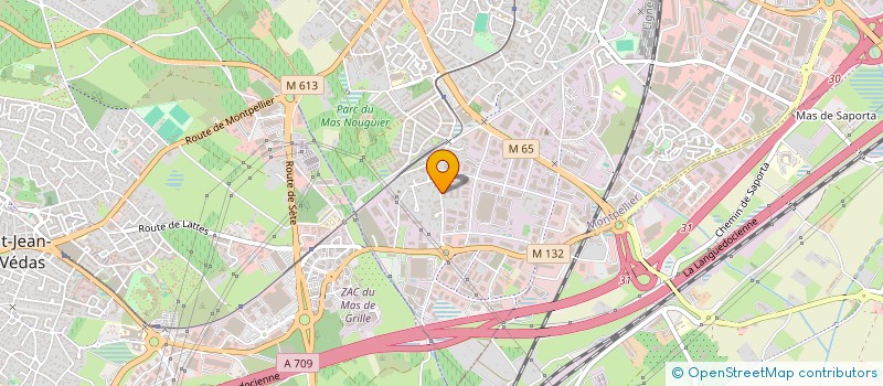 localisation de l'entreprise EVY AGENCY à MONTPELLIER