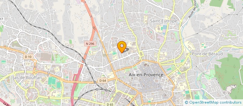 localisation de l'entreprise EVY II à AIX-EN-PROVENCE