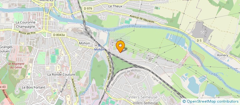 localisation de l'entreprise EVYANN  VILLERS-SEMEUSE