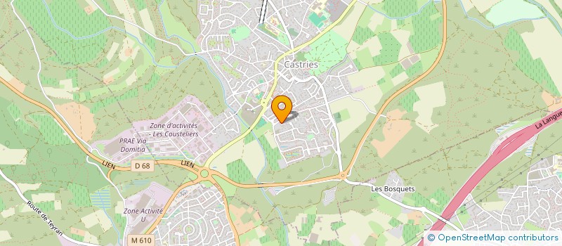 localisation de l'entreprise EVYLAND KITCHEN  CASTRIES