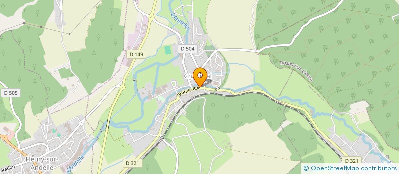 localisation de l'entreprise EVYPAS  CHARLEVAL