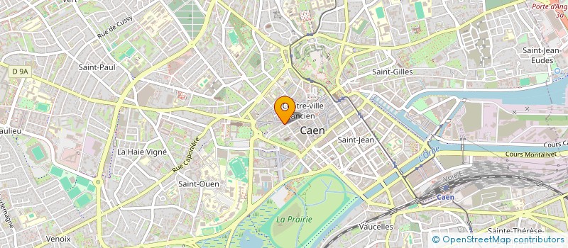 localisation de l'entreprise EW CONSULTING à CAEN
