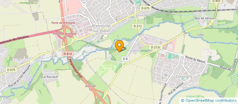 localisation de l'entreprise EW DOMAINE DU SAULE  LOUVIGNY