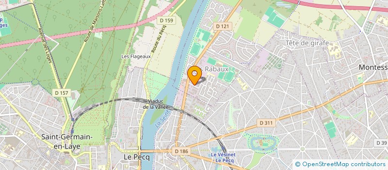 localisation de l'entreprise EW INVESTISSEMENT  MONTESSON