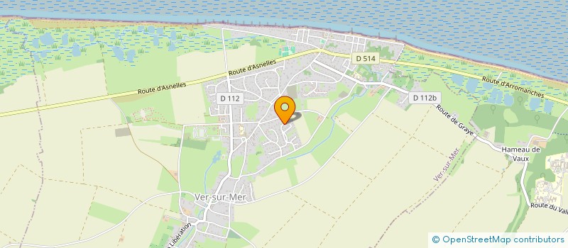 localisation de l'entreprise EWALIE  VER-SUR-MER