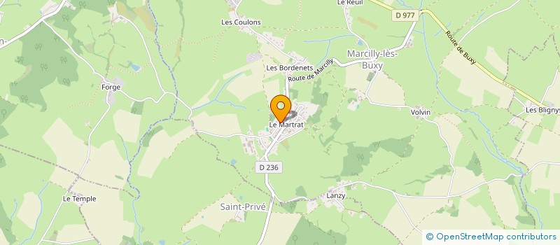 localisation de l'entreprise EWANATHE RESTAURATION à MARCILLY-LES-BUXY