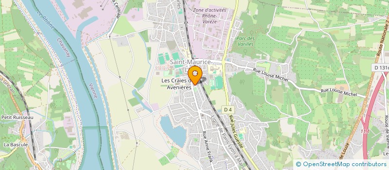 localisation de l'entreprise EWE VIVI NA  SAINT-MAURICE-L'EXIL