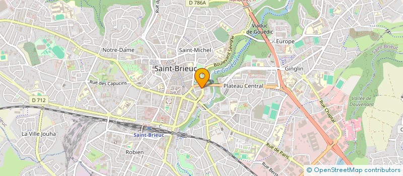 localisation de l'entreprise EWENAELE à SAINT-BRIEUC