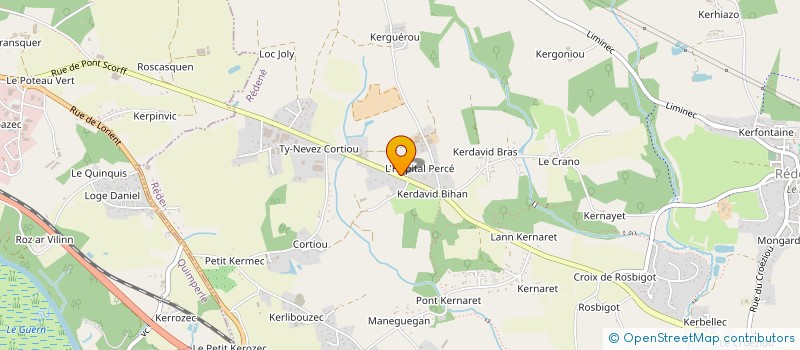 localisation de l'entreprise EWENN LE ROUX à REDENE