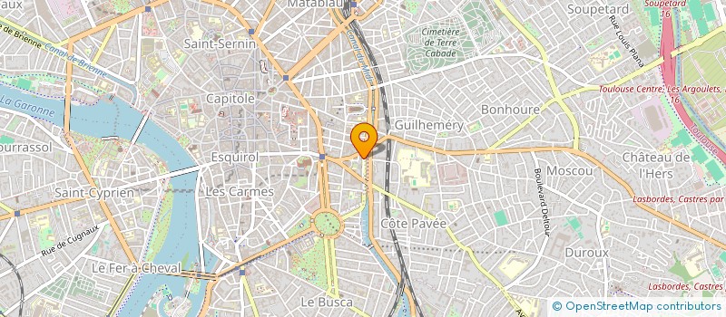 localisation de l'entreprise EWG PORTET  TOULOUSE