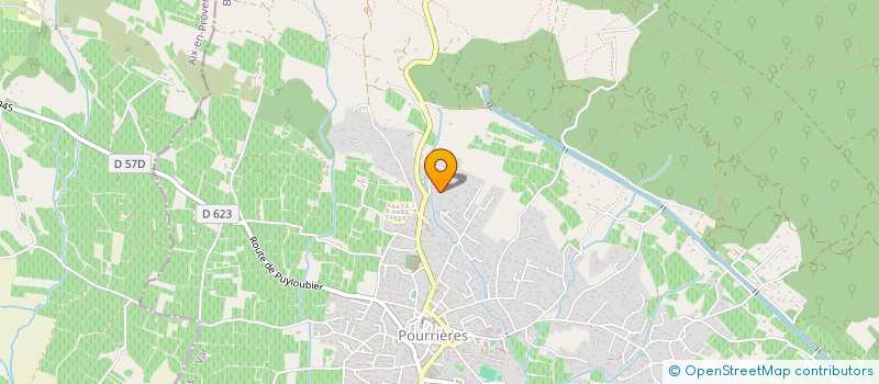 localisation de l'entreprise EWH  POURRIERES